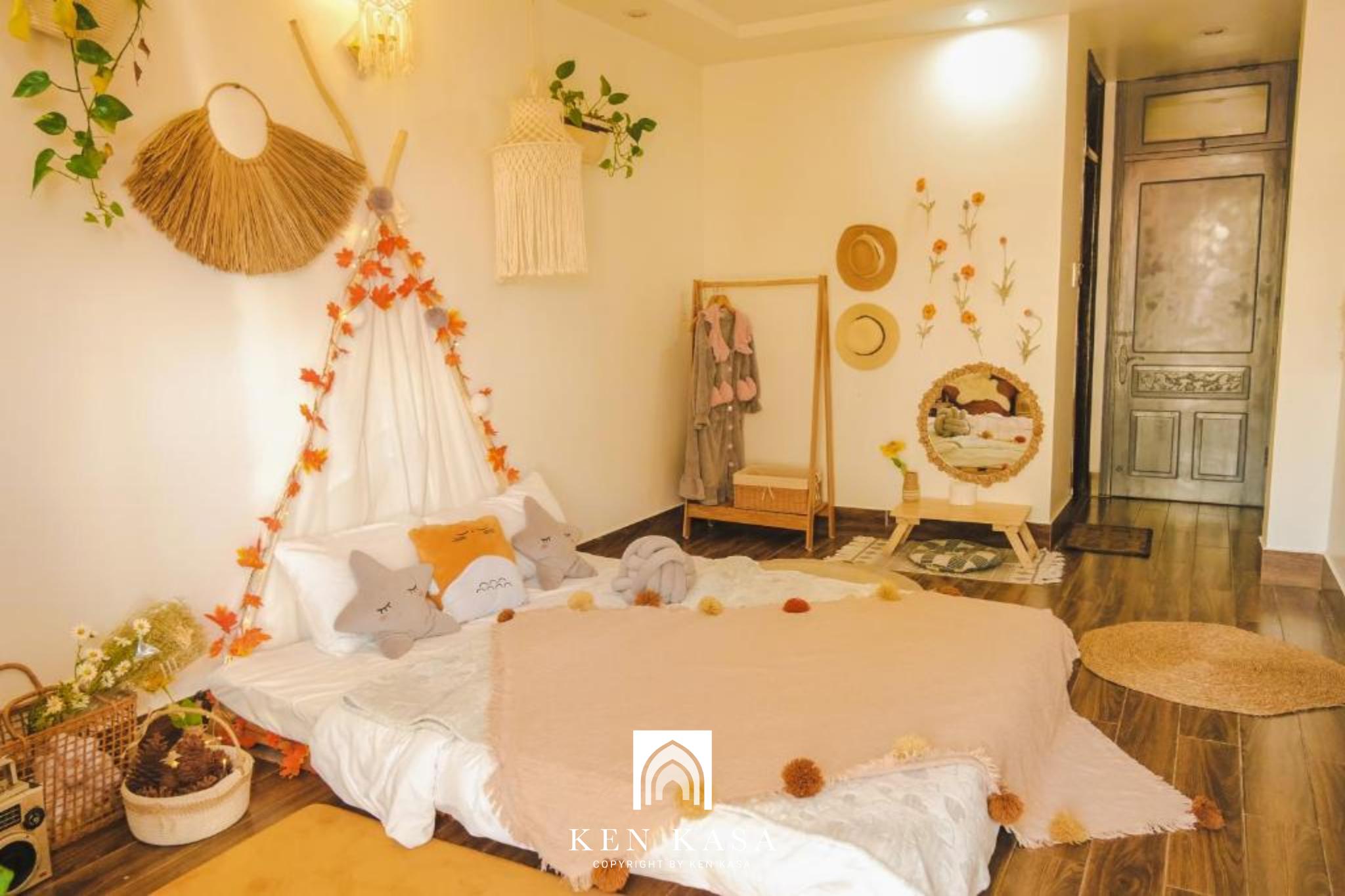mẫu phòng homestay nà ní house Hà Nội